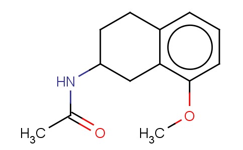 ACETAMIDE, N-(1,2,3,4-TETRAHYDRO-8-METHOXY-2-NAPHTHALENYL)-